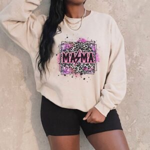 Mama Leopard Sweatshirt